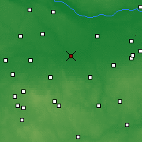 Nearby Forecast Locations - Łowicz - Harita