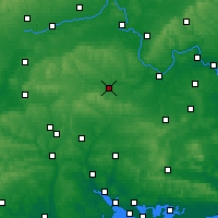 Nearby Forecast Locations - Newbury - Harita