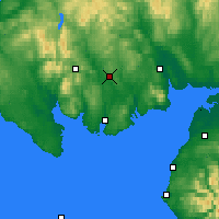Nearby Forecast Locations - Loch Ken - Harita