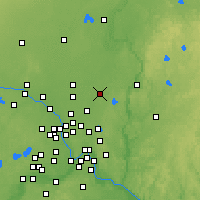 Nearby Forecast Locations - Forest Lake - Harita
