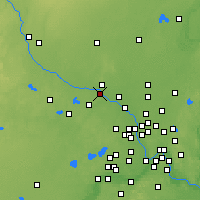 Nearby Forecast Locations - Otsego - Harita