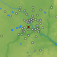 Nearby Forecast Locations - St. Louis Park - Harita