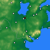 Nearby Forecast Locations - Craigavon - Harita