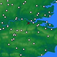 Nearby Forecast Locations - Dartford - Harita