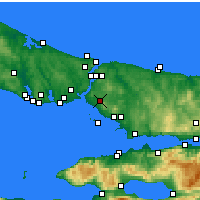 Nearby Forecast Locations - Ataşehir - Harita
