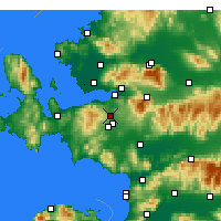 Nearby Forecast Locations - Seferihisar - Harita