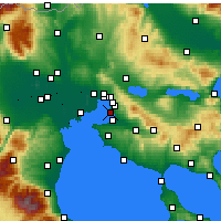 Nearby Forecast Locations - Kalamarya - Harita
