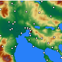 Nearby Forecast Locations - Pylaia - Harita
