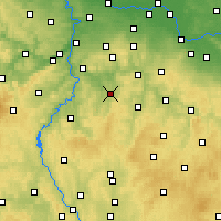 Nearby Forecast Locations - Benešov - Harita
