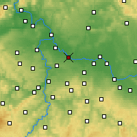 Nearby Forecast Locations - Brandýs nad Labem-Stará Boleslav - Harita