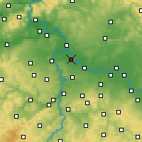 Nearby Forecast Locations - Neratovice - Harita