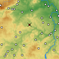 Nearby Forecast Locations - Rakovník - Harita