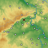 Nearby Forecast Locations - Teplice - Harita
