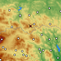 Nearby Forecast Locations - Krynica-Zdrój - Harita