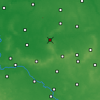 Nearby Forecast Locations - Milicz - Harita