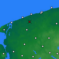 Nearby Forecast Locations - Trzebiatów - Harita