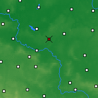 Nearby Forecast Locations - Wschowa - Harita