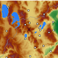 Nearby Forecast Locations - Verno - Vitsi - Harita