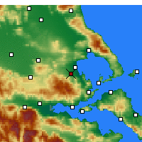 Nearby Forecast Locations - Ermiye - Harita