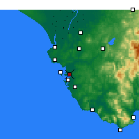 Nearby Forecast Locations - Puerto Real - Harita