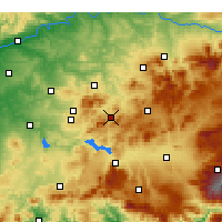 Nearby Forecast Locations - Priego de Córdoba - Harita