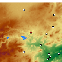 Nearby Forecast Locations - Hellín - Harita
