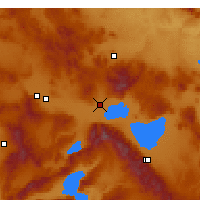 Nearby Forecast Locations - Bolvadin - Harita