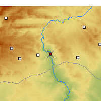 Nearby Forecast Locations - Birecik - Harita