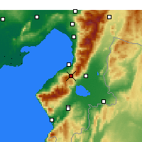 Nearby Forecast Locations - Belen - Harita