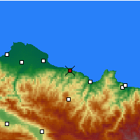 Nearby Forecast Locations - Ünye - Harita