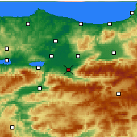 Nearby Forecast Locations - Akyazı - Harita