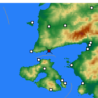 Nearby Forecast Locations - Assos - Harita