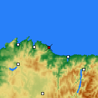 Nearby Forecast Locations - Burela - Harita