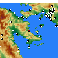 Nearby Forecast Locations - Archea Epidavros - Harita