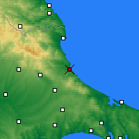 Nearby Forecast Locations - Kıyıköy - Harita