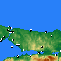 Nearby Forecast Locations - Hacikasim - Harita