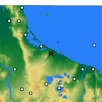 Nearby Forecast Locations - Te Puke - Harita