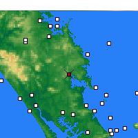 Nearby Forecast Locations - Whangarei - Harita