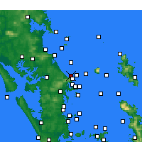 Nearby Forecast Locations - Goat Island - Harita