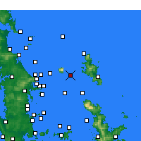 Nearby Forecast Locations - Horn Rock - Harita