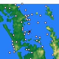 Nearby Forecast Locations - Tiritiri Matangi Island - Harita