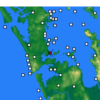Nearby Forecast Locations - Takapuna - Harita