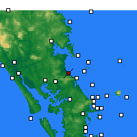 Nearby Forecast Locations - Waipu Cove - Harita