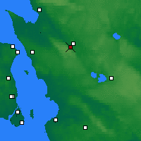 Nearby Forecast Locations - Ljungbyhed - Harita