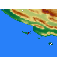 Nearby Forecast Locations - Lavan Adası - Harita