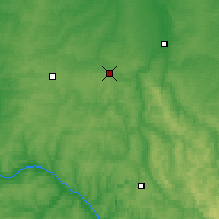 Nearby Forecast Locations - Anjero-Sucensk - Harita