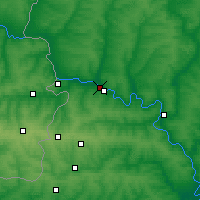 Nearby Forecast Locations - Kamensk-Şahtinski - Harita
