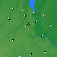 Nearby Forecast Locations - Vyshneve - Harita