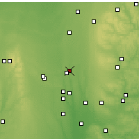 Nearby Forecast Locations - Mount Gilead - Harita