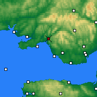 Nearby Forecast Locations - Neath Port Talbot - Harita